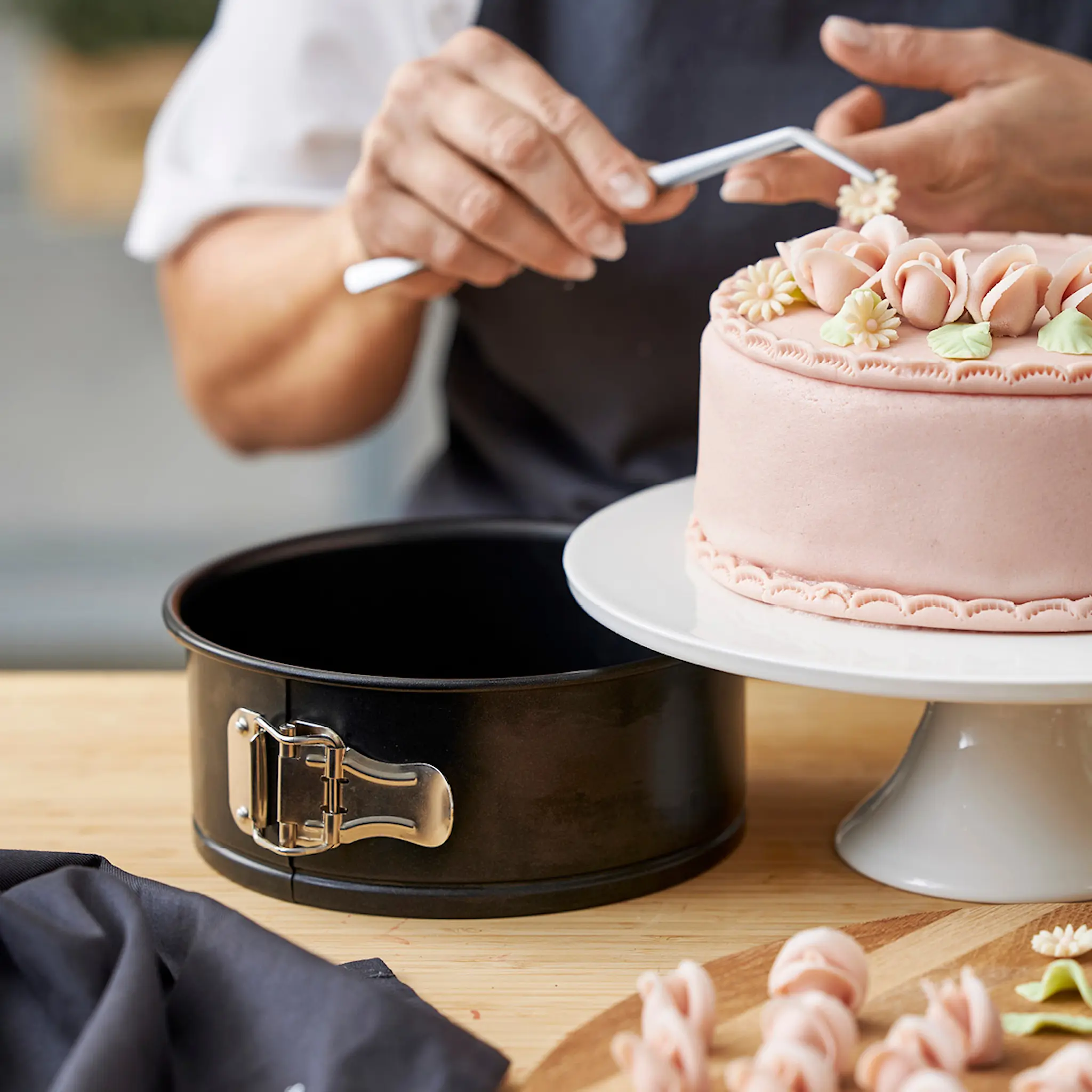 Blomsterberg Springform 20 cm Stål