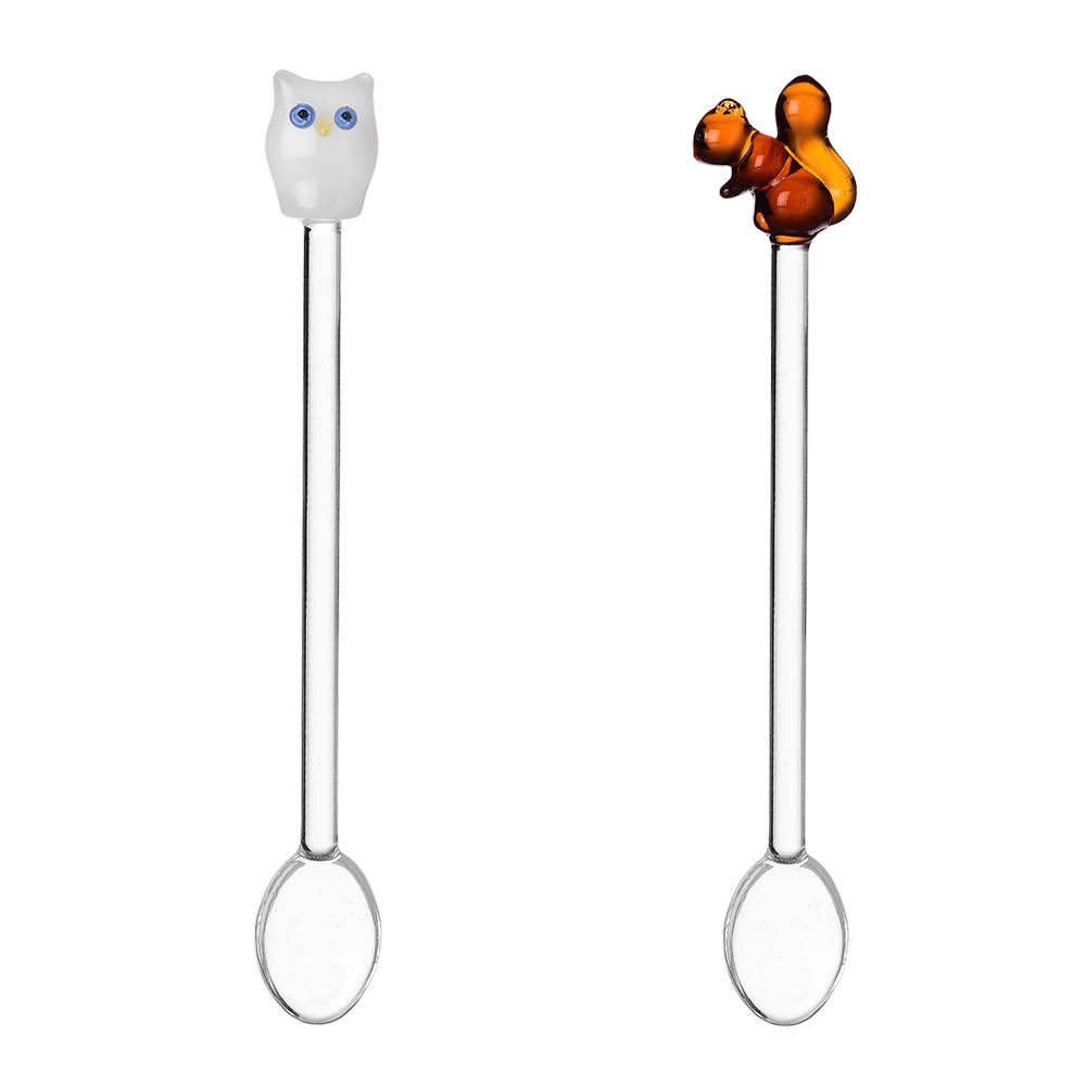 Ichendorf Milano Animal Farm lusikka 15 cm 2 kpl orava ja pöllö