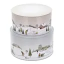 Vinter Kakburksset 2 delar Flerfärgad