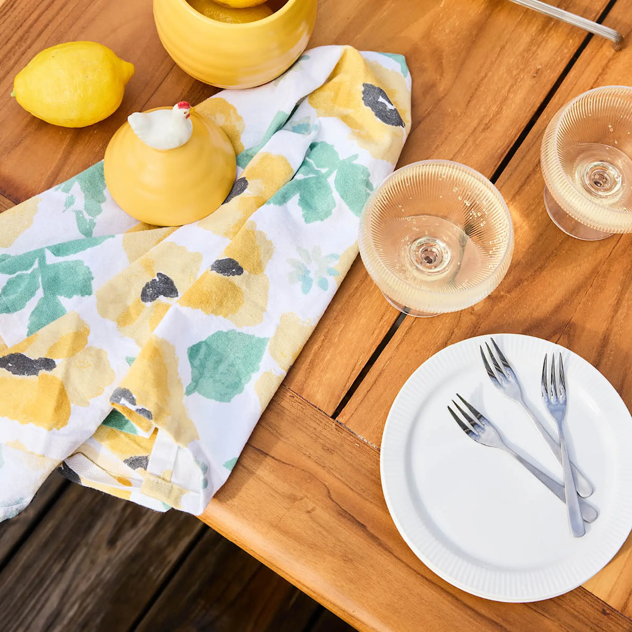 Sagaform Inka asjett 17 cm hvit