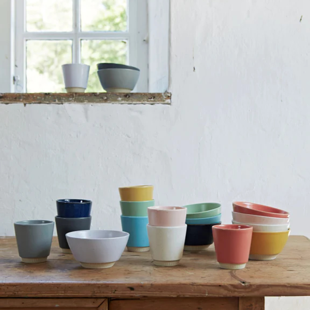 Knabstrup Keramik Colorit bolle 14 cm lys lilla