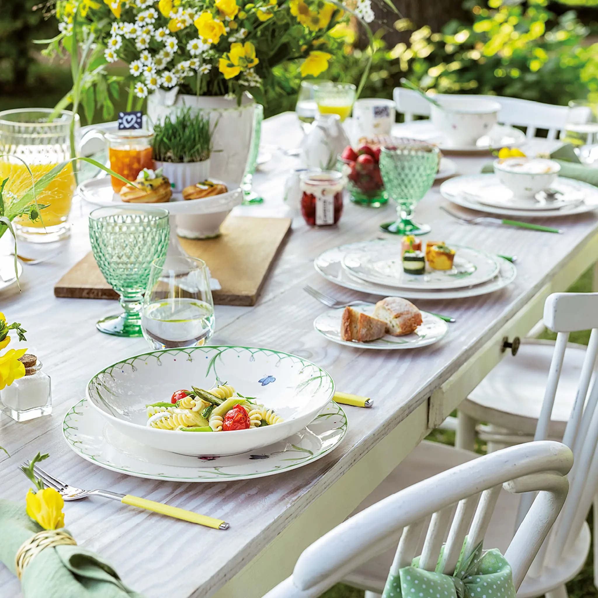 Villeroy & Boch Boston vitvinsglas 23 cl grön