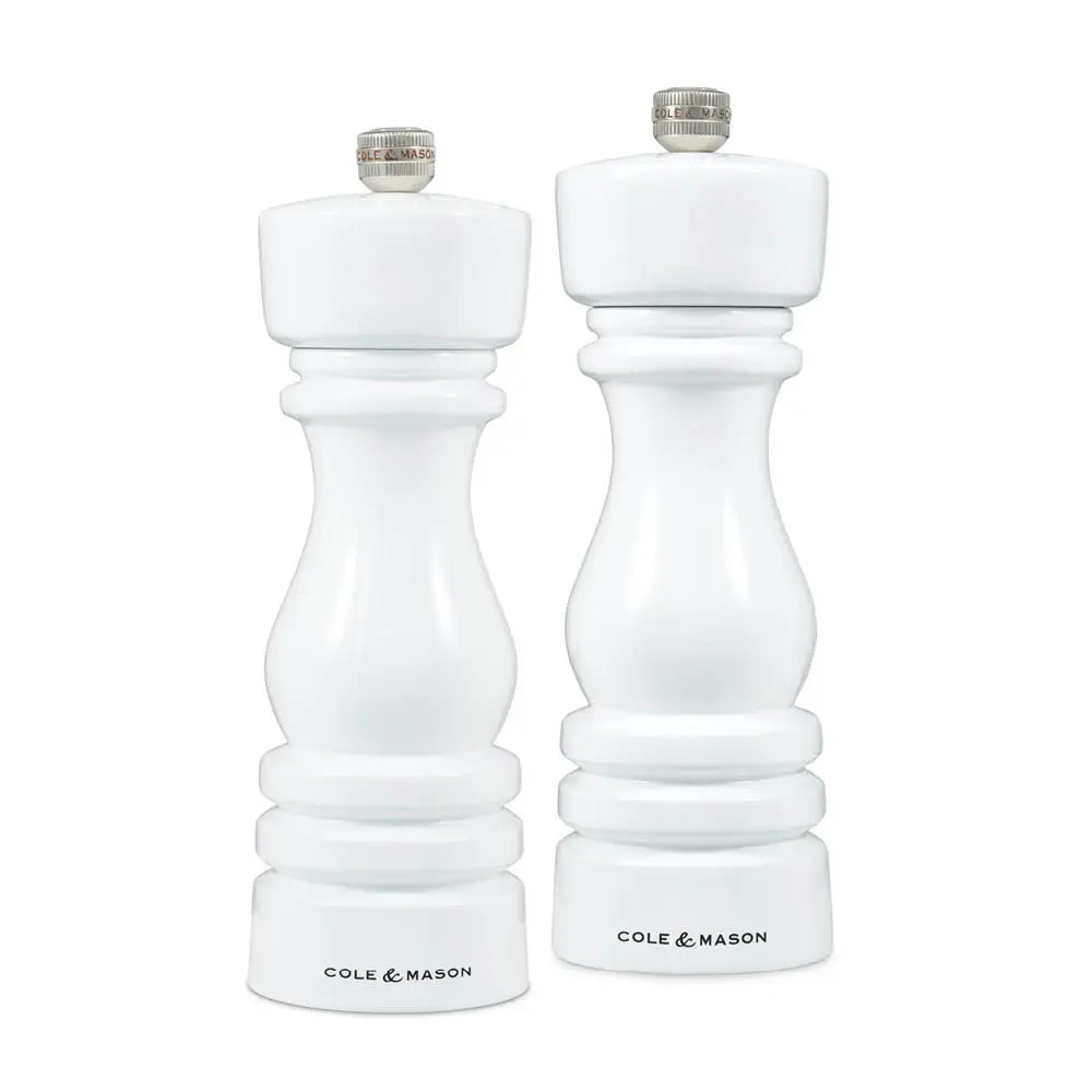 London Suola- ja Pippurimylly 18 cm Valkoinen