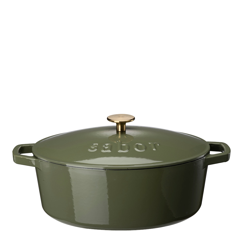 Sabor Gjutjärnsgryta 5,7 L forever olive