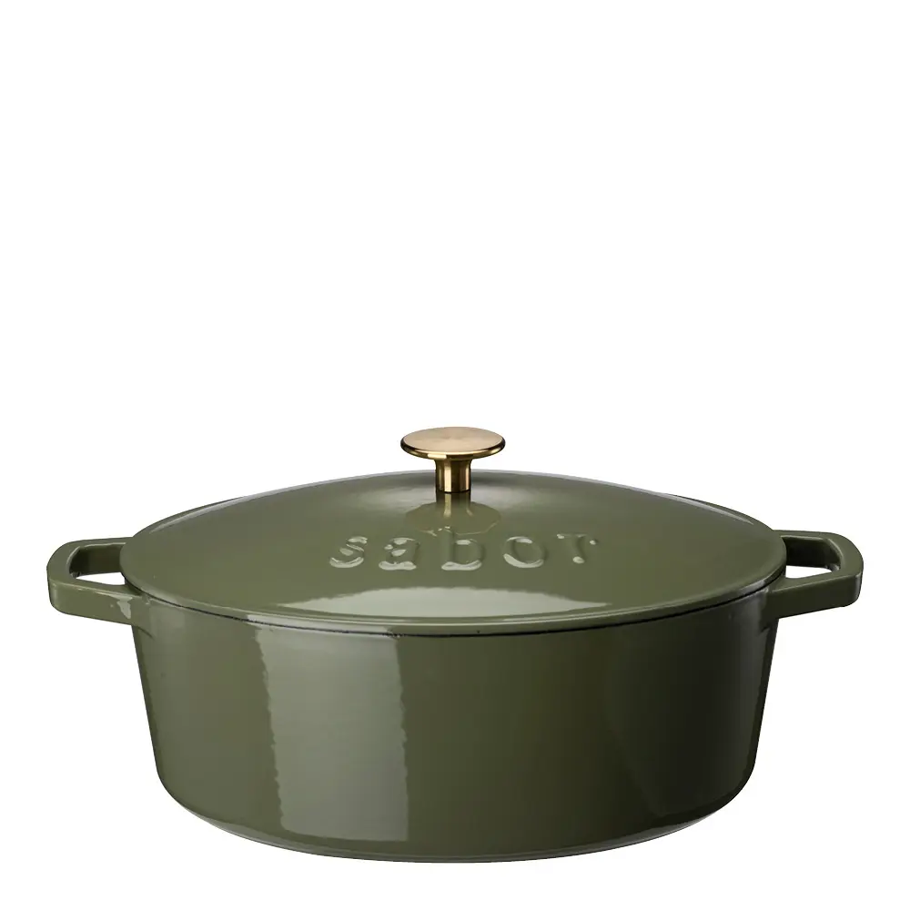 Valurautapata 5,7 L Oliivi