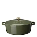 Gjutjärnsgryta 5,7 L oliv