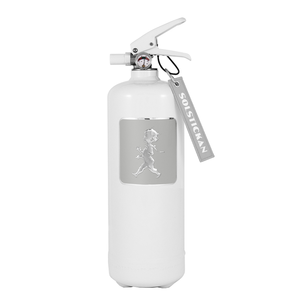 SOLSTICKAN Solstickan Brandsläckare 2 kg Vit/Grå