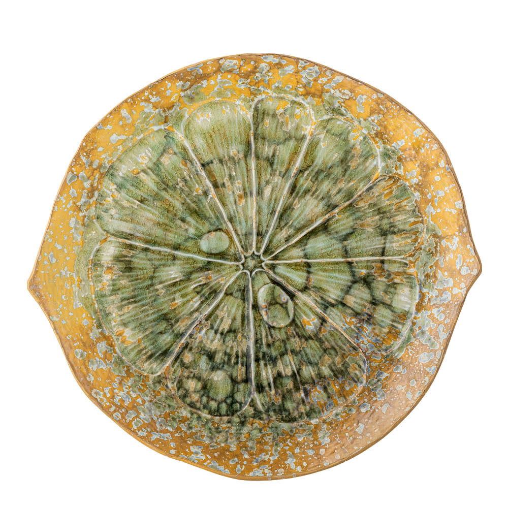 Bloomingville Milani serveringsfat 30,5x3 cm grønn