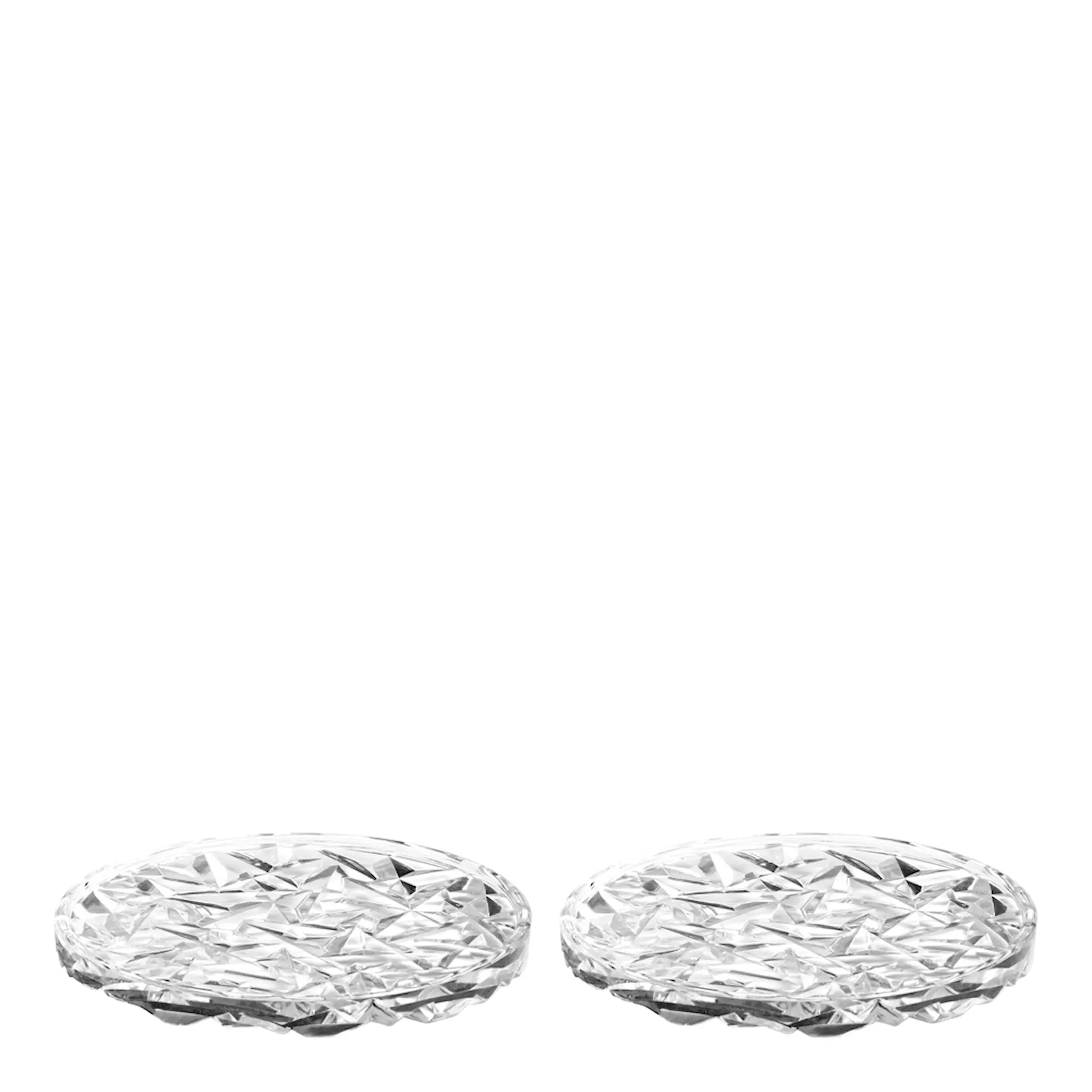 Orrefors Carat Glasunderlägg 10,0 cm 2-pack Klar