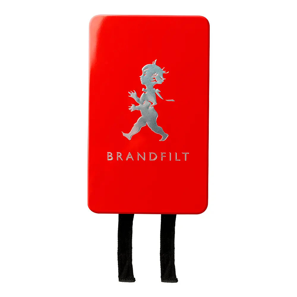 Sammutuspeite 120x120 cm Punainen