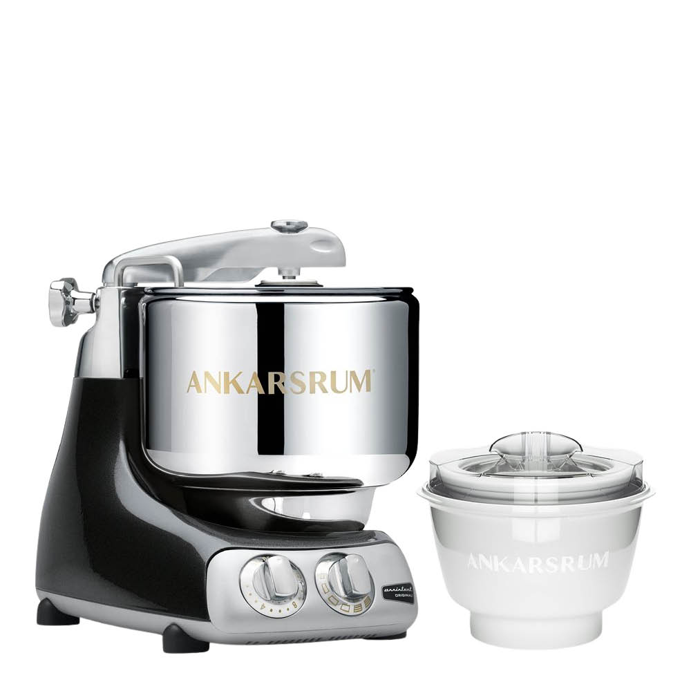 Ankarsrum Ankarsrum Assistent Original Köksmaskin Black Diamond + Glassmaskin
