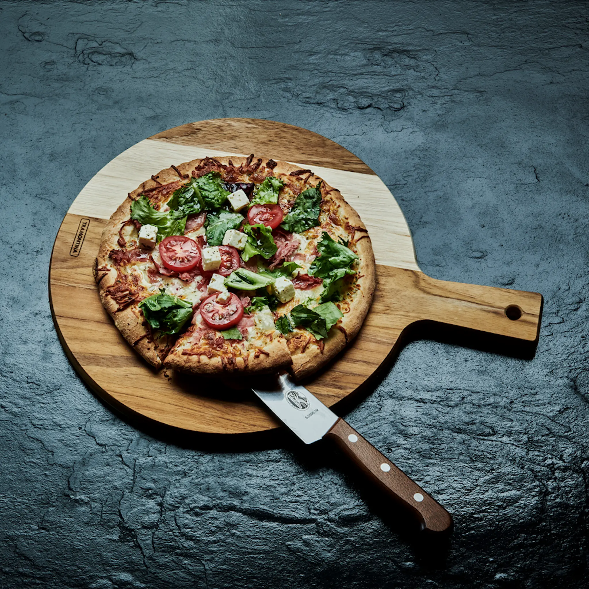 Tramontina Skjærefjøl i tre 40x30 teak hover