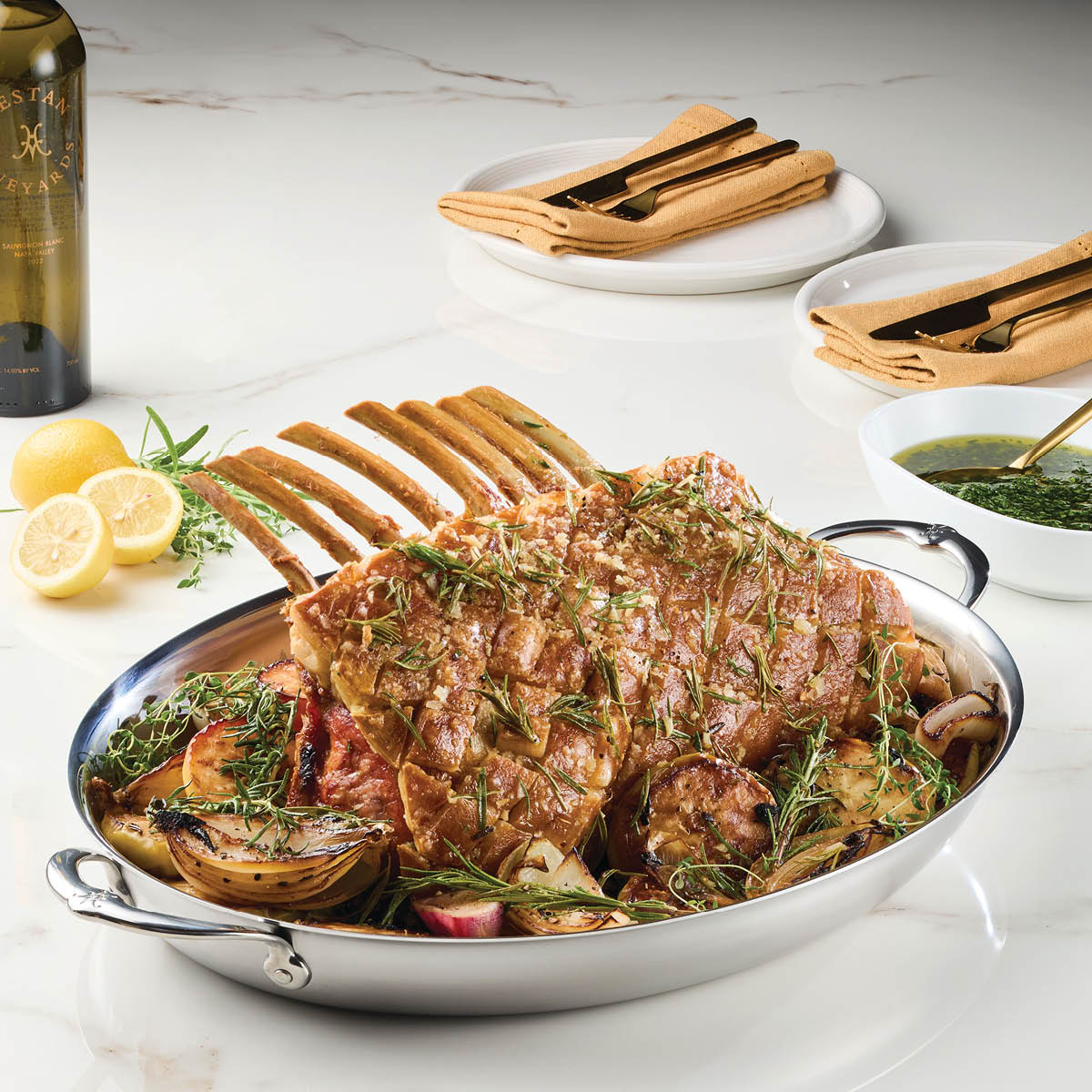 Hestan Provisions gratängform oval 42,5x33,5 cm