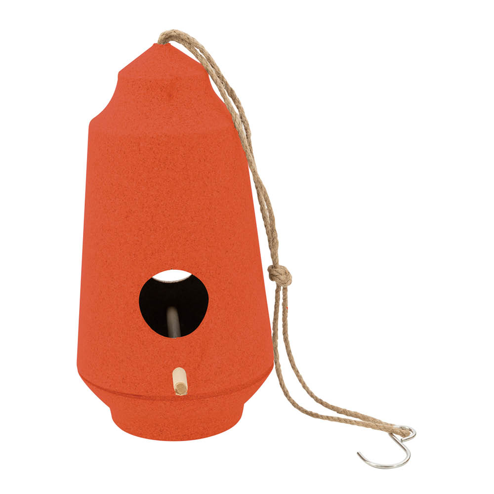 Point Virgule Fågelhus 28 cm orange