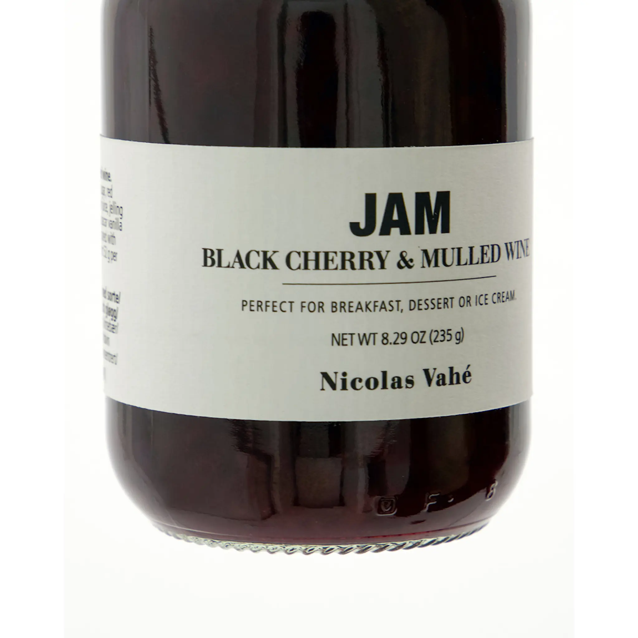 Nicolas Vahé Marmelad svarta körsbär & glögg 235g