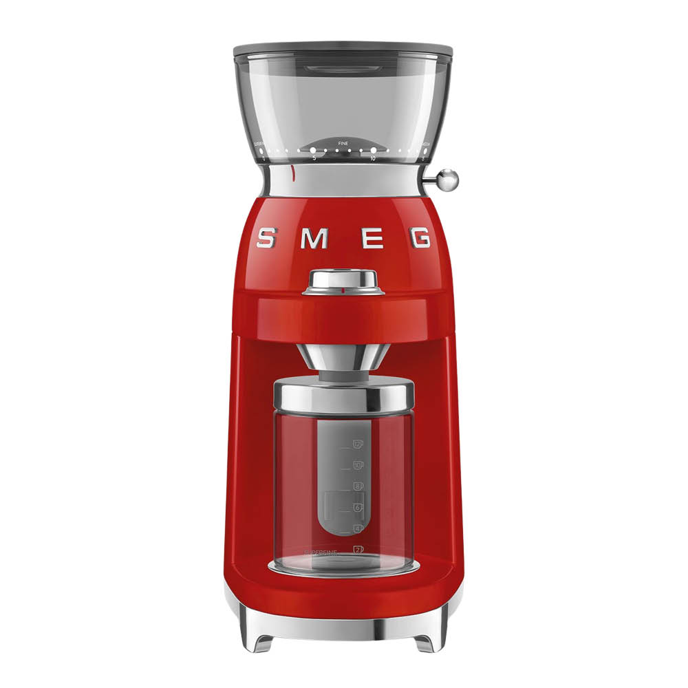 Smeg - Smeg Kahvimylly 240 g CGF03 Punainen