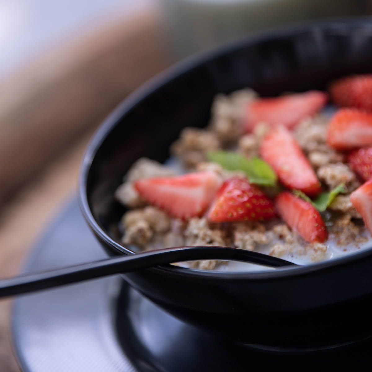 Magnor Noir müsliskål 15 cm svart