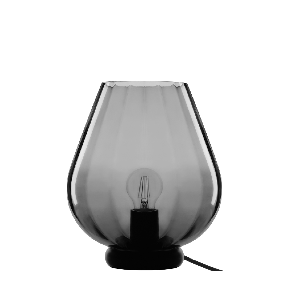 Magnor Rocks XO bordslampa 26 cm kolgrå