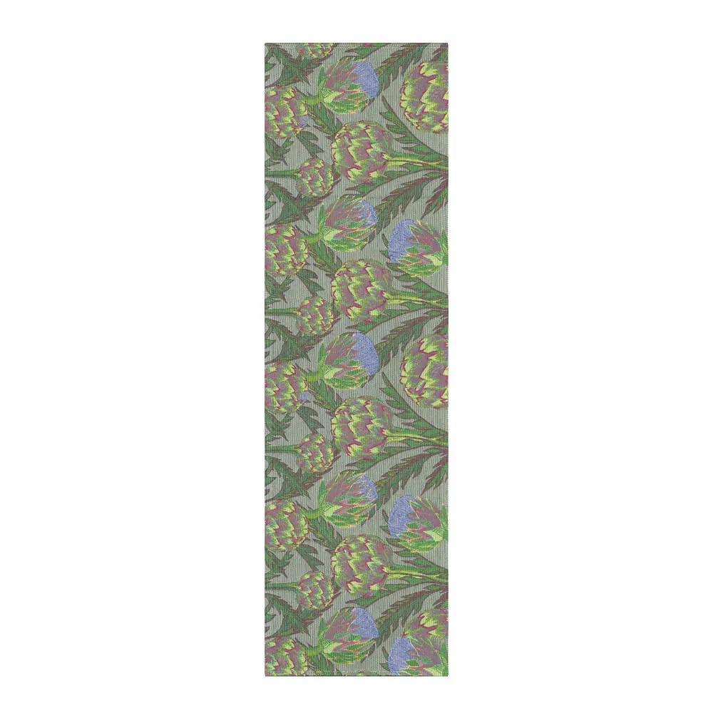Artichoke bordløper 35x120 cm lilla
