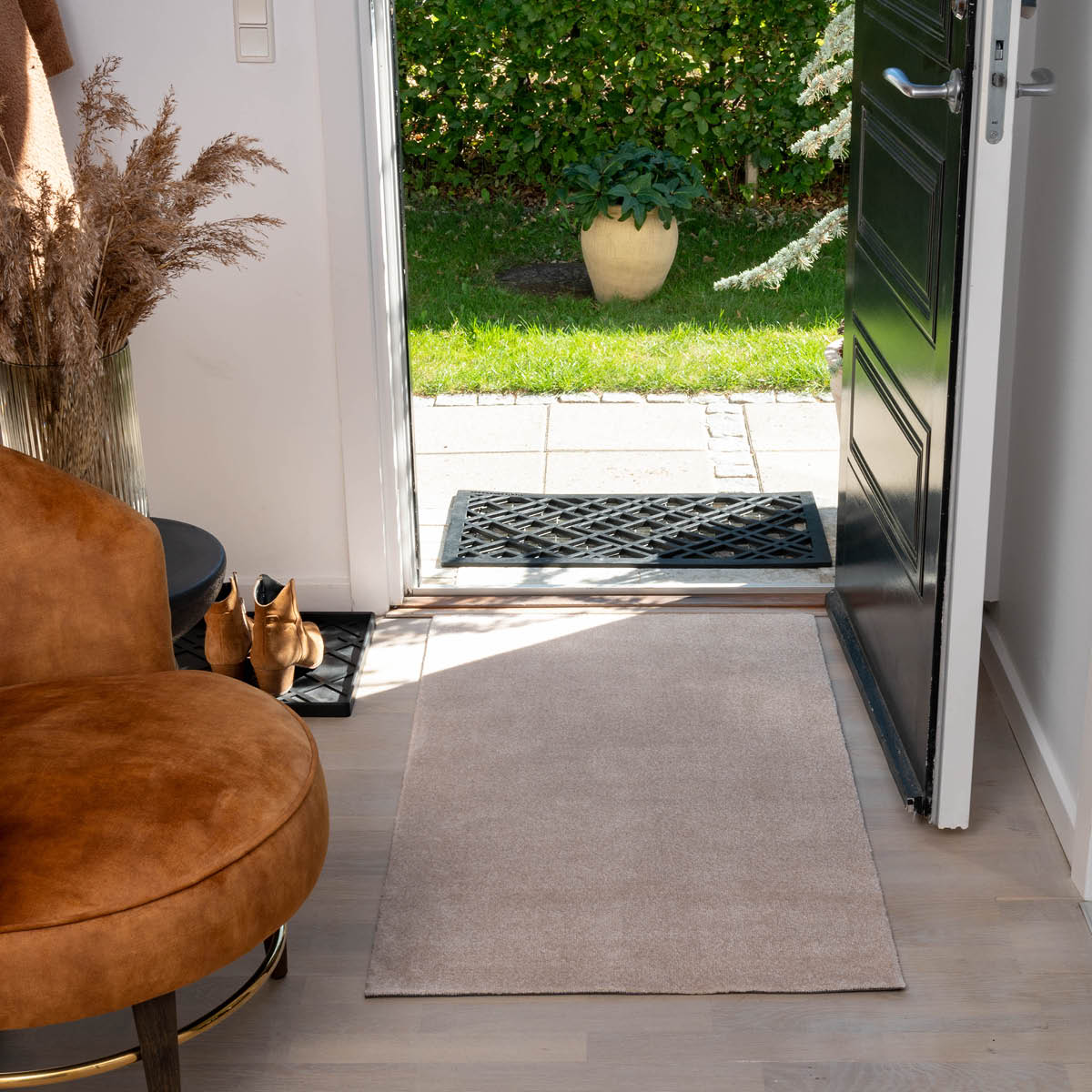 Tica Copenhagen Unicolor golvmatta 120x67 cm ivory