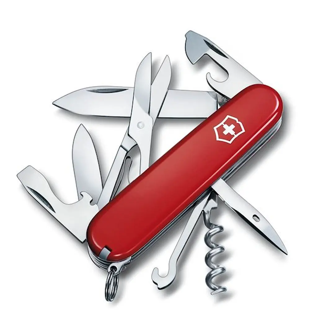 Climber Linkkuveitsi 91 mm Punainen