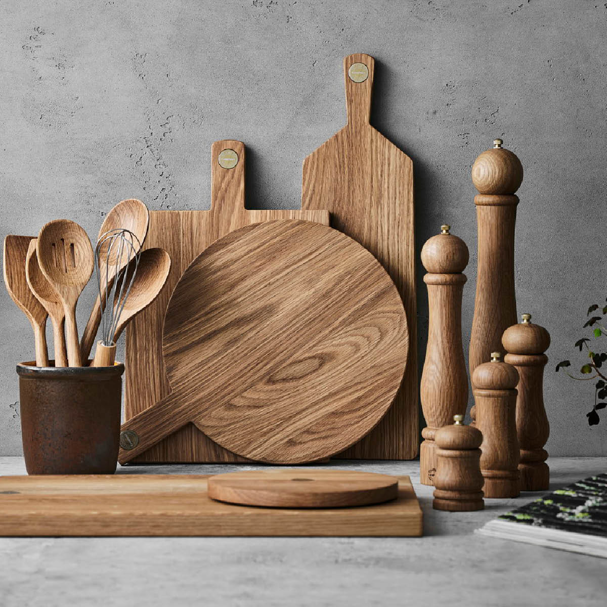 Pillivuyt Gourmet Douron kvern 10 cm eik