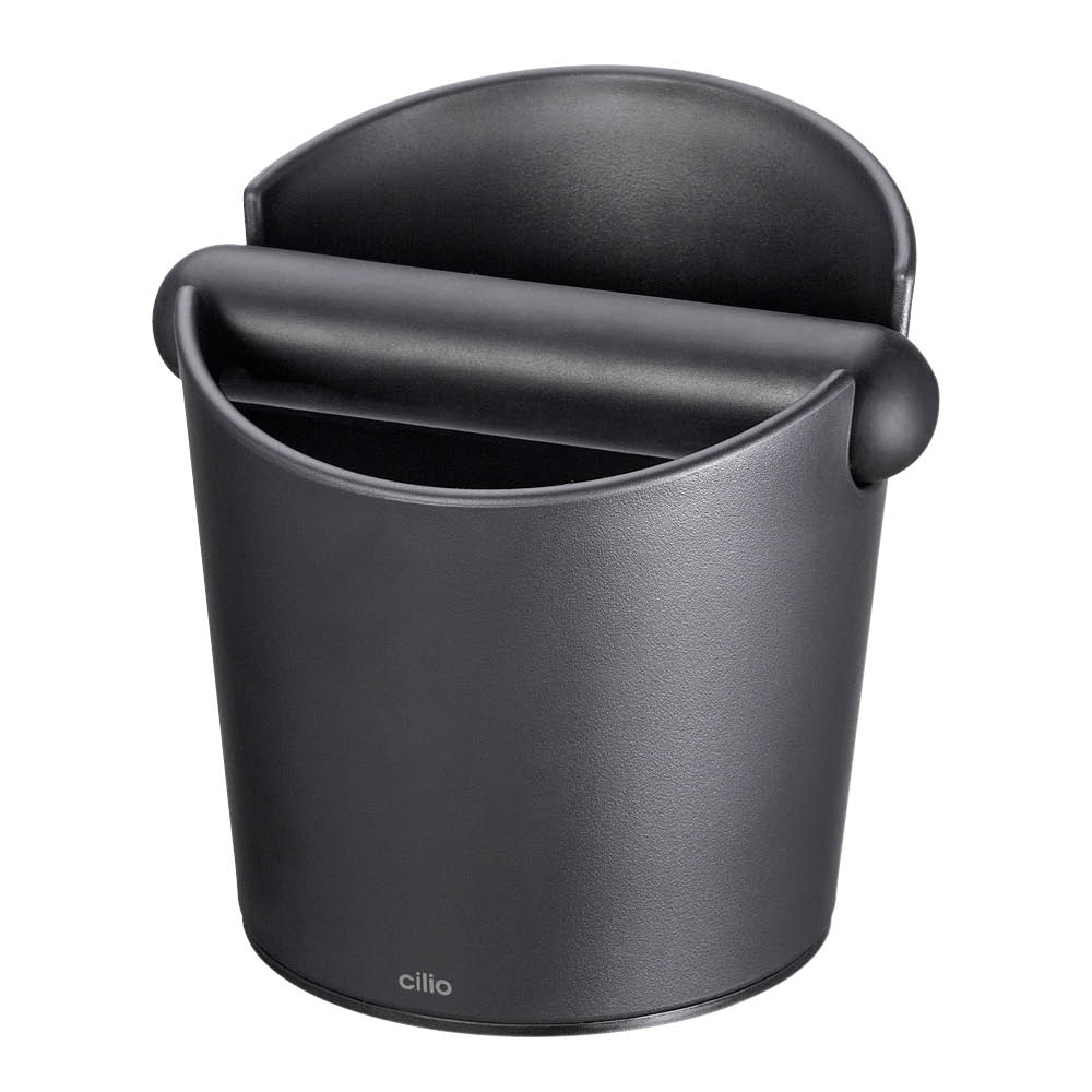 Cilio - Barista knock box Purusäiliö 12 cm Musta