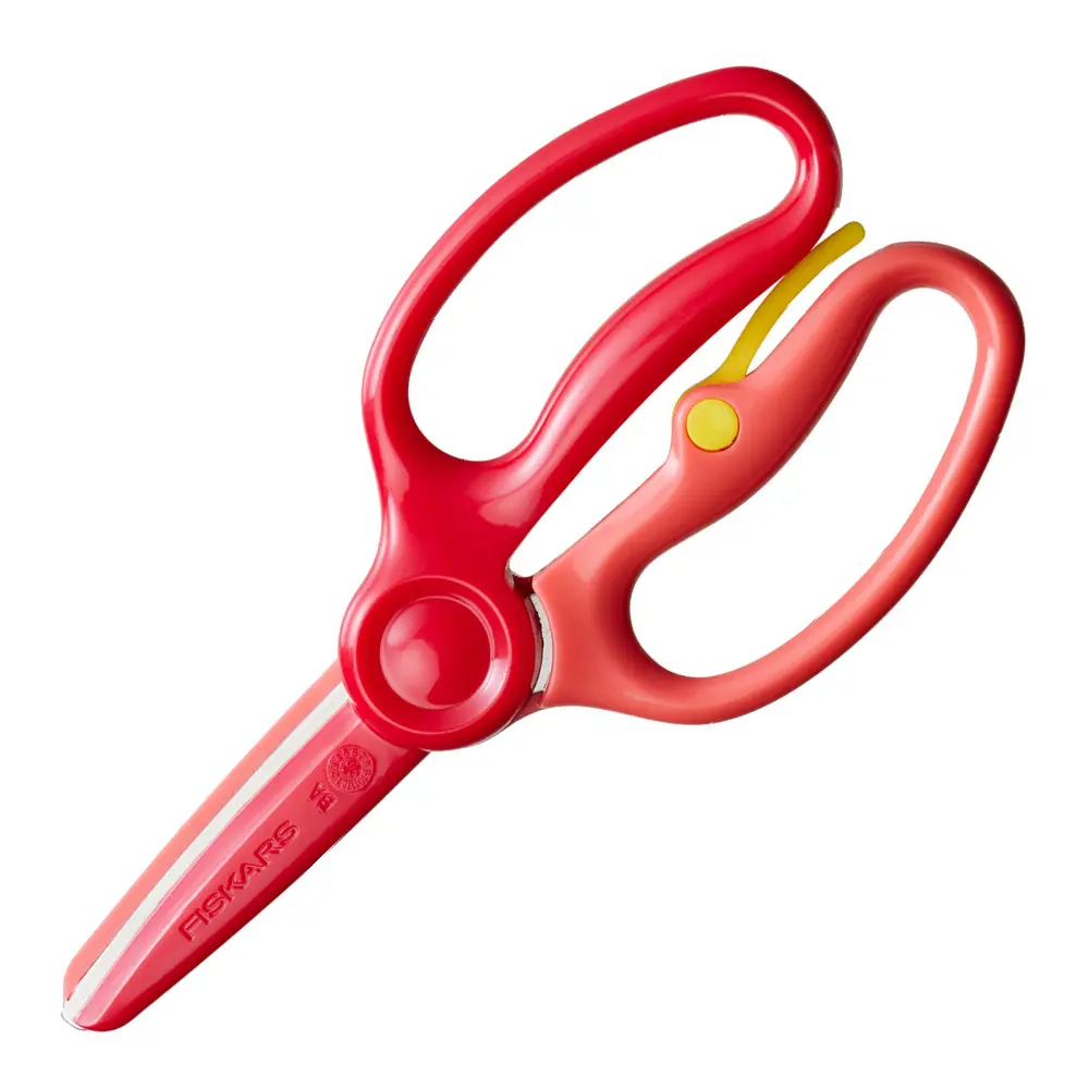 Lasten harjoitussakset 3+ vuotta 13 cm Punainen