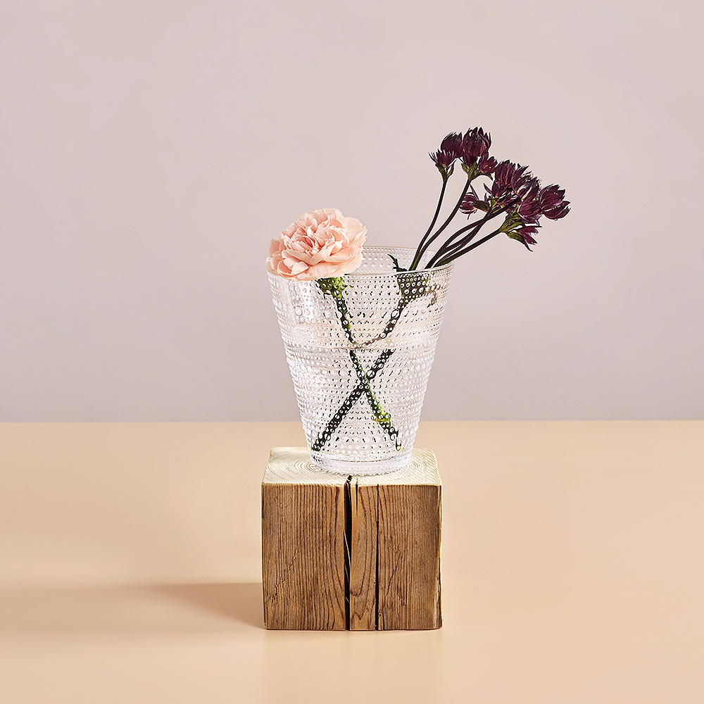 iittala Kastehelmi Maljakko 15,4 cm Kirkas