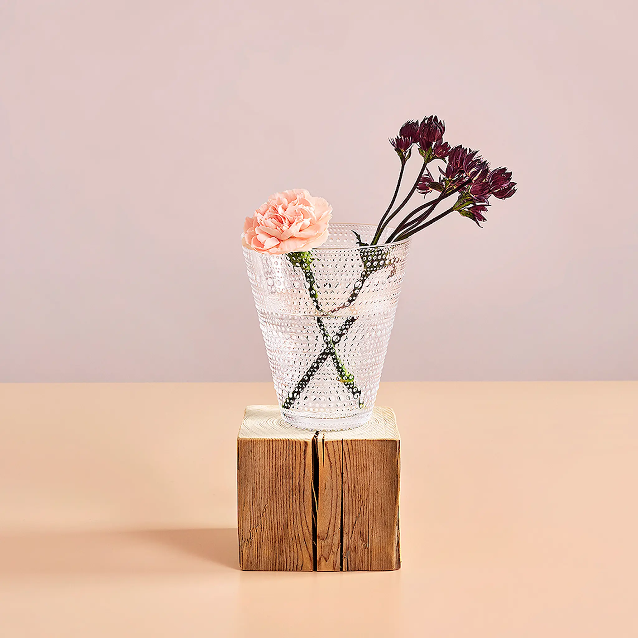 iittala Kastehelmi Maljakko 15,4 cm Kirkas