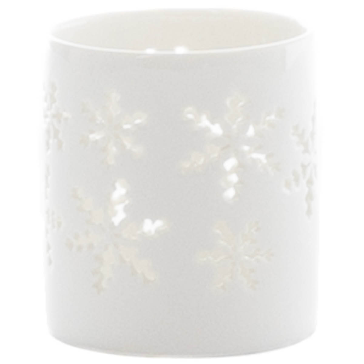 Sögne Home - Sögne Kynttilälyhty 6,5x7,5 cm Lumihiutale