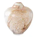 Unik Skulptur Konstglas 31 cm Brun