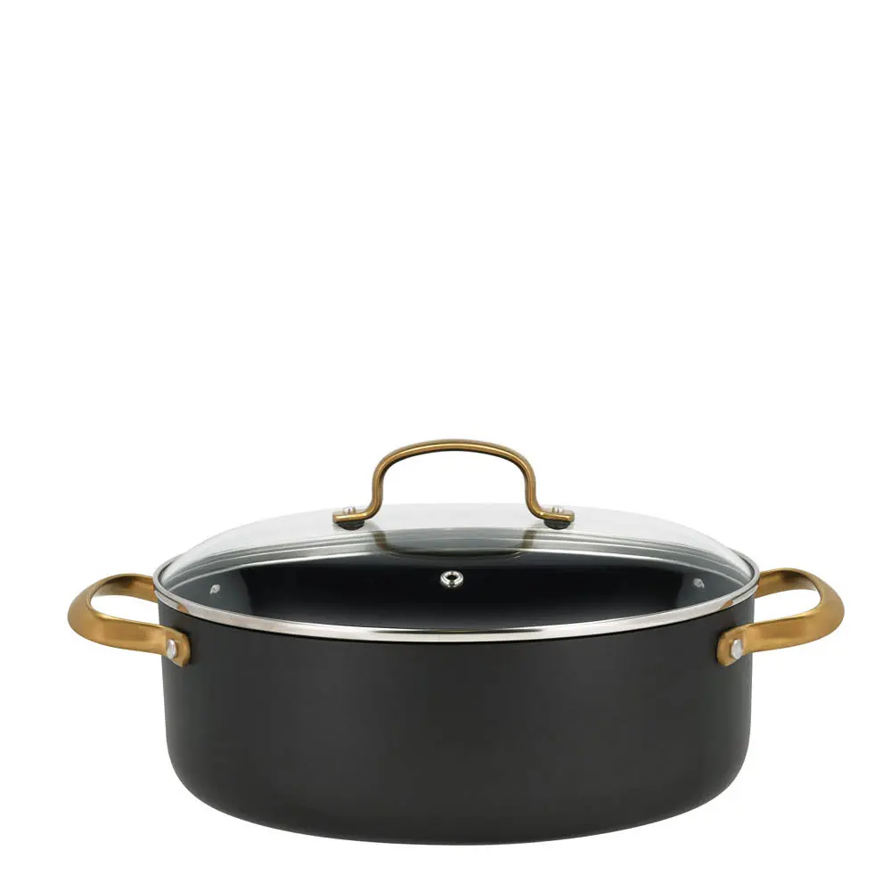 Brasserie stekegryte oval 4,5L keramisk belegg