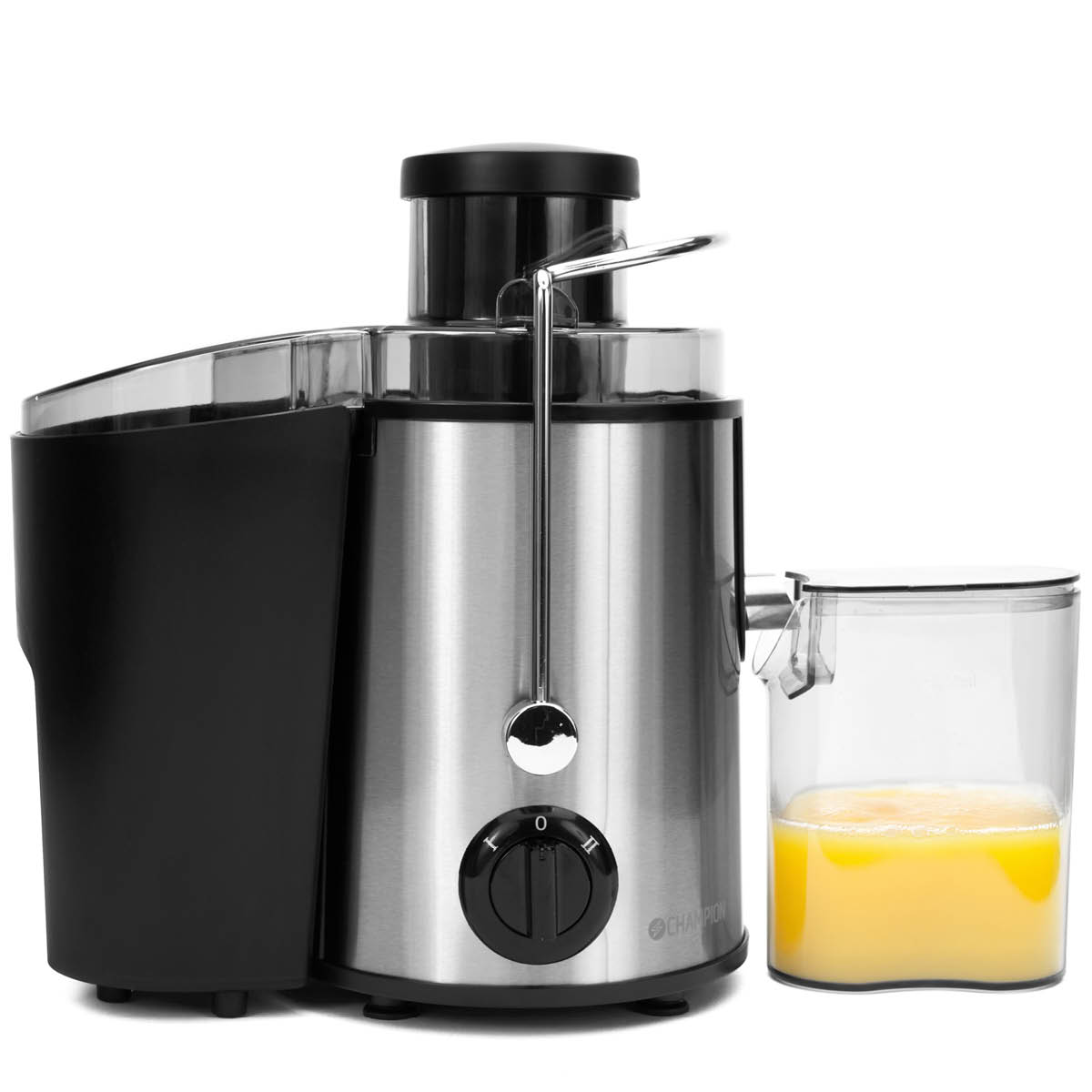 CHAMPION Juicemaskin RS400 0,5 L 600W rostfritt stål/svart