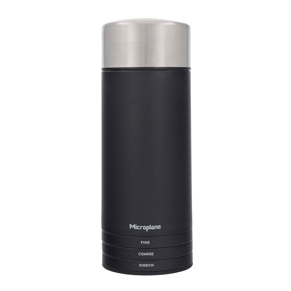 Microplane Universal rivjärn med 3 blad svart