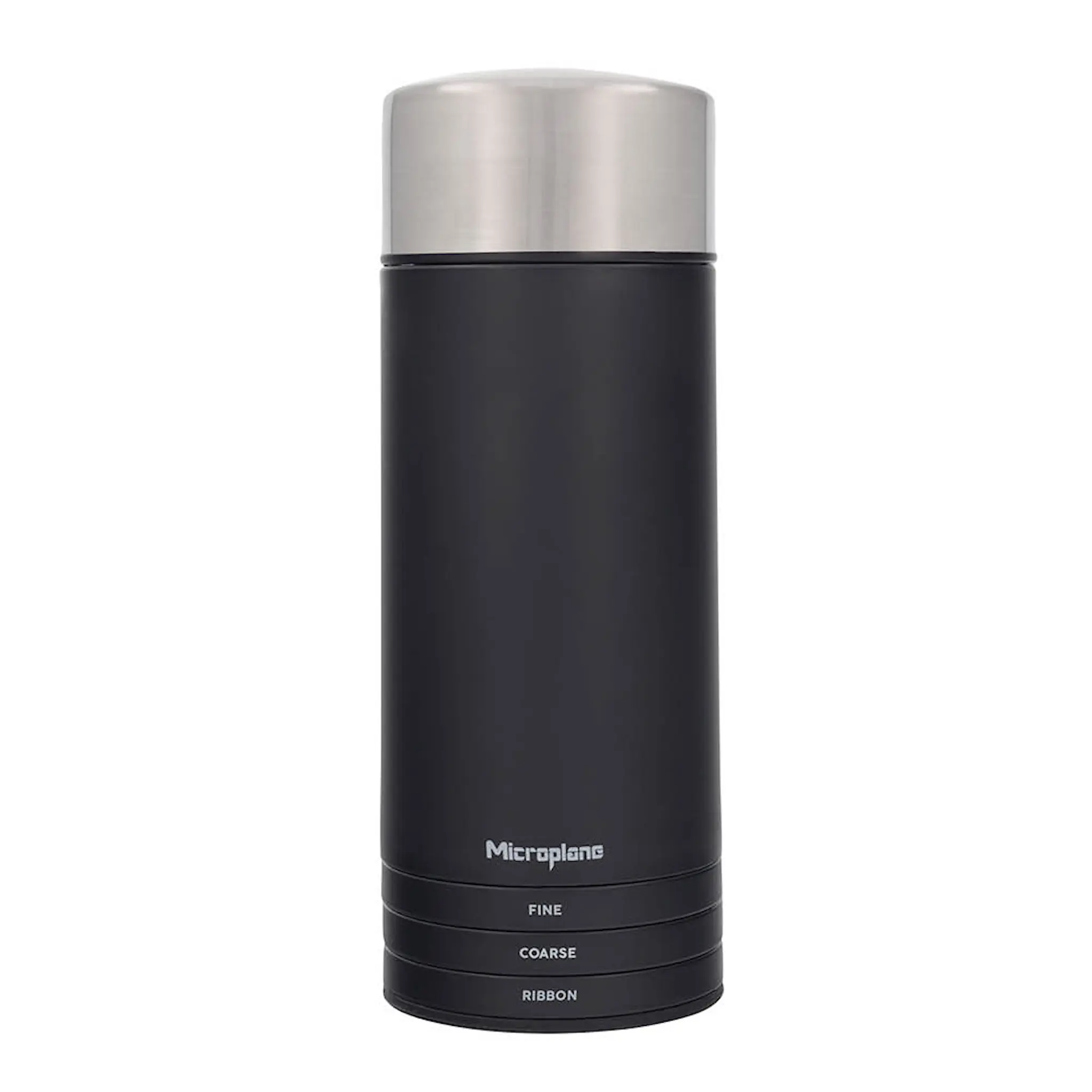 Microplane Universal rivjärn med 3 blad svart