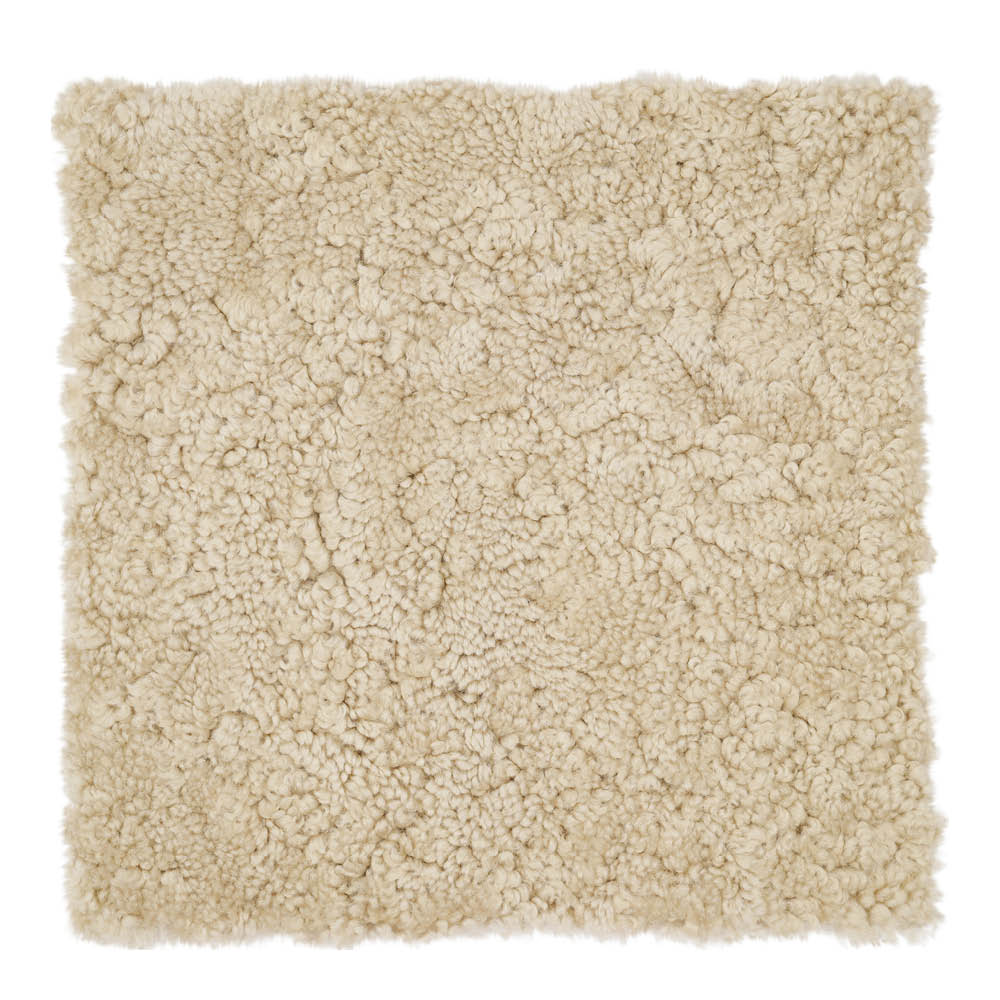 Natures Collection Sittdyna New Zealand fårskinn kort ull 40x40 cm moonlight