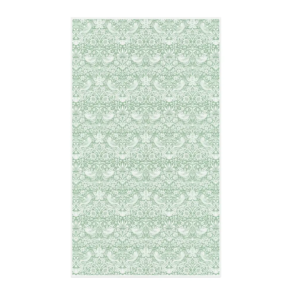 Strawberry Thief Pöytäliina 150x250 cm Vihreä