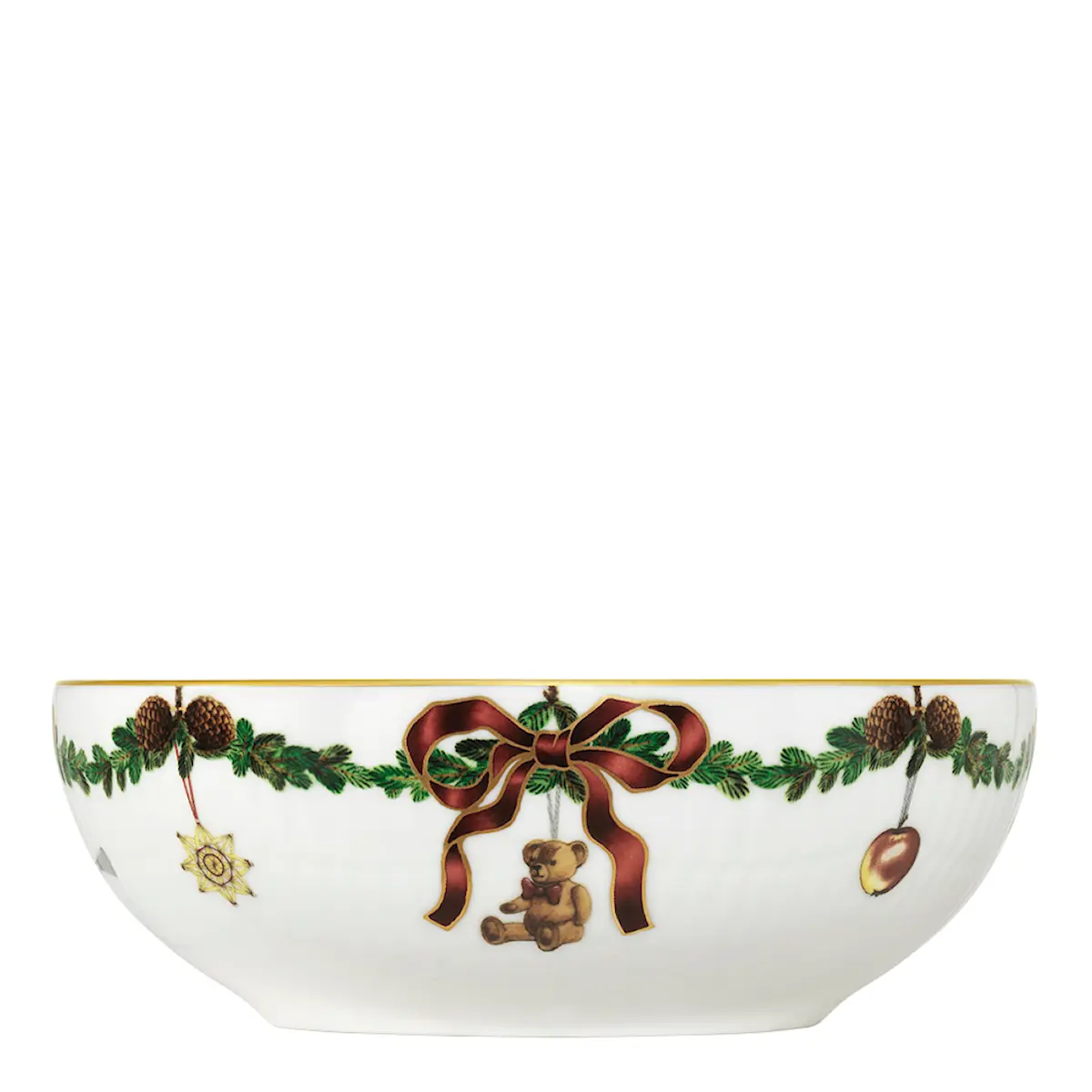 Royal Copenhagen Star Fluted Christmas Skål 50 cl