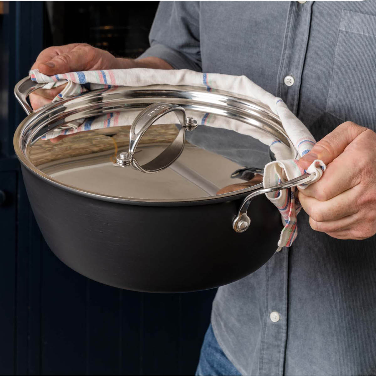 Tefal Big Batch Pan Gryta 7,2 L Svart