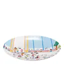 Bukkene Bruse tallrik 22,5 cm back to school blå