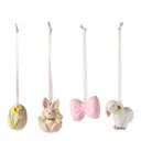 Djurbarn påskpynt 4-pack våren 2026