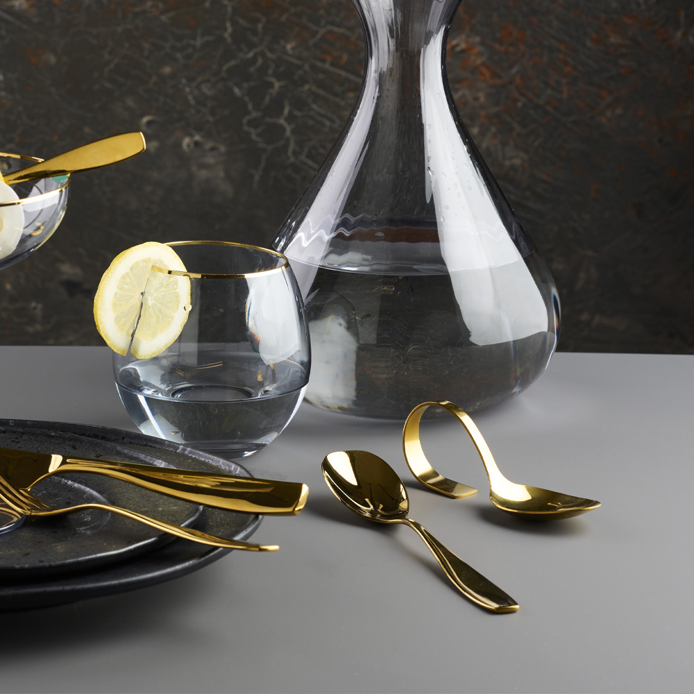 Modern House Golden Rose Gourmetsked 4 delar Guld