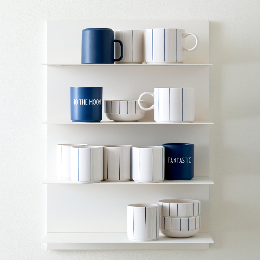 Design Letters Favourite Mugg TO THE MOON 25 cl Midnight blue