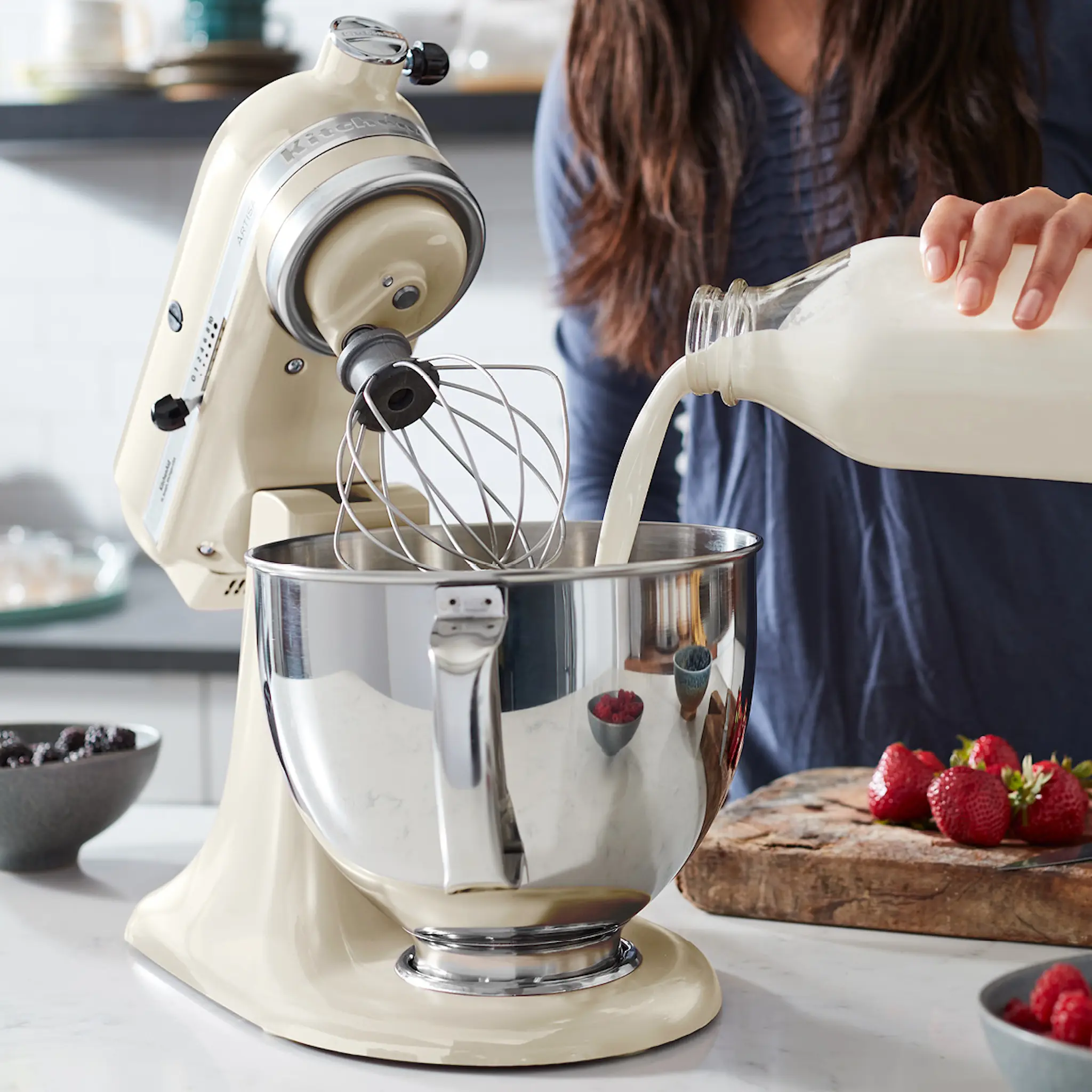 KitchenAid KitchenAid Artisan Köksmaskin 5KSM185PS 4,8 L Creme