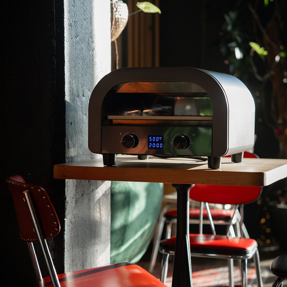 Sabor Ultimate elektrisk pizzaovn svart