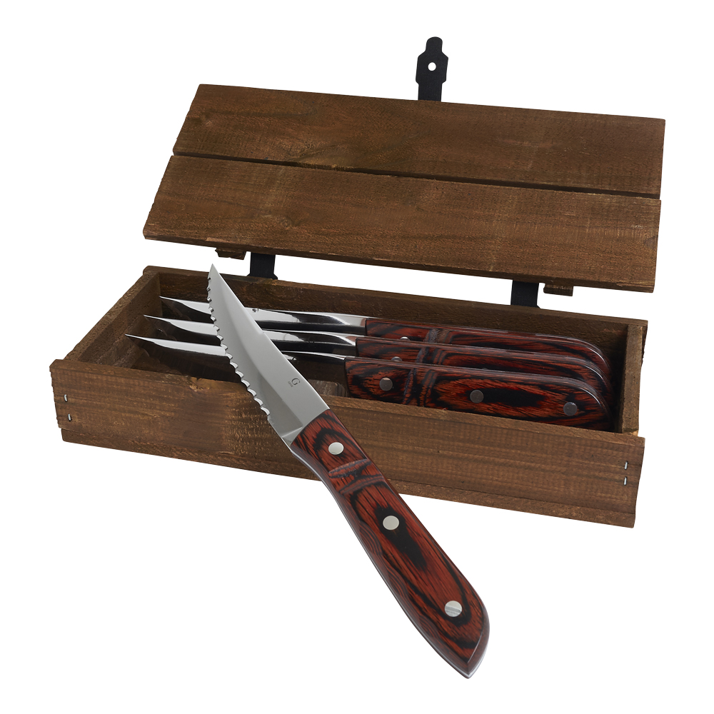 Gense Old Farmer Classic grillkniv XL 4 stk