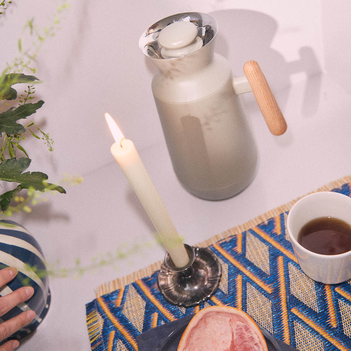 Rosendahl Daybreak termoskanna hög 1,0 L sand