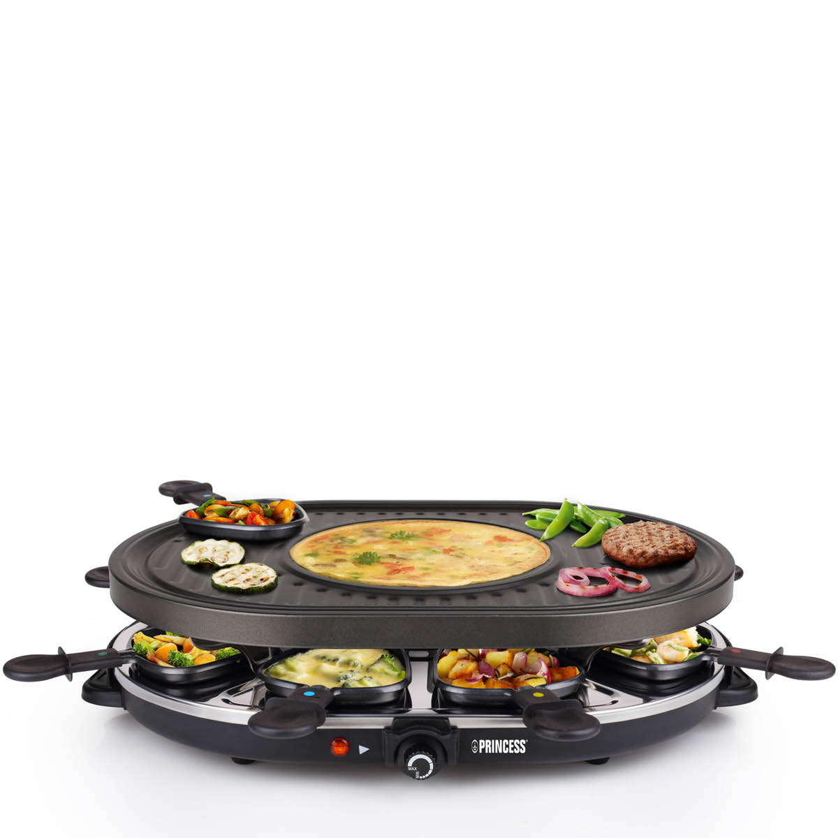 PRINCESS Raclette-grill 162700 43x30 cm 1200W