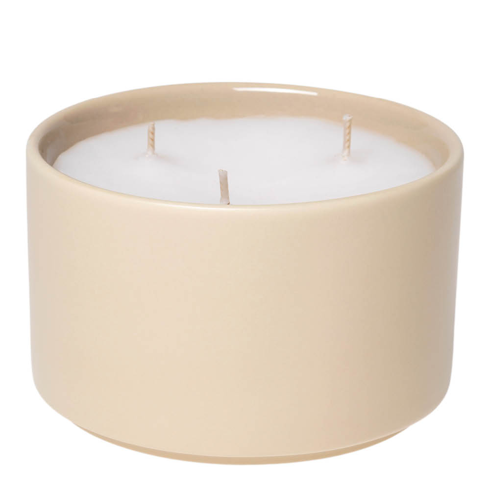 Arabia Kirnu lys 11x7 cm beige